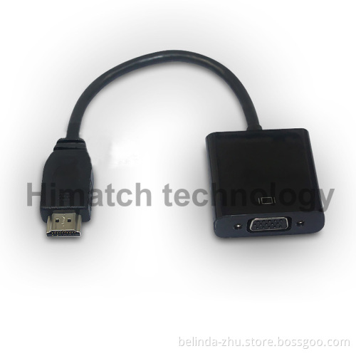HDMI to VGA Cable with Audio Output